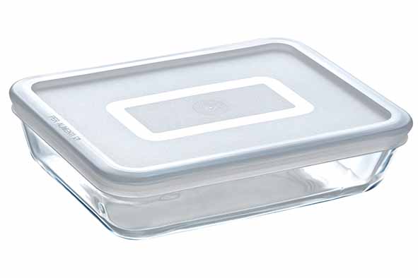 Cook & Freeze ovenschotel rechthoekig 0,85 l met kunststof deksel