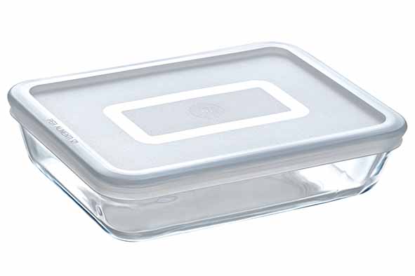 Cook & Freeze ovenschotel rechthoekig 1,5 l met kunststof deksel