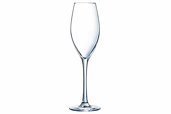 Wine Emotions champagneglas set van 4, 24 cl, Ø 6,9 x H 23,5 cm, glas