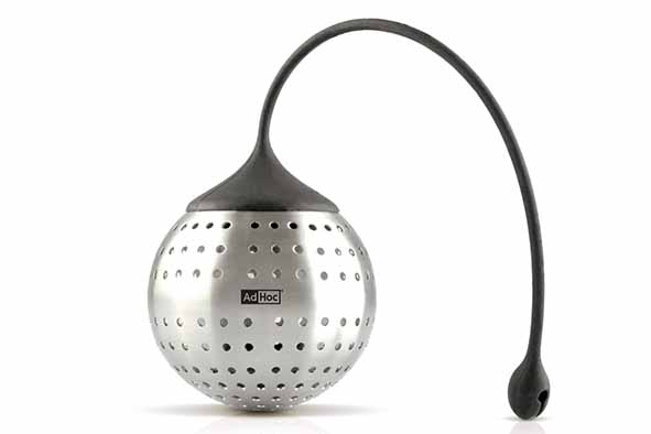 Spice Bomb infuseur à thé, Ø 7 cm, acier inoxydable et silicone
