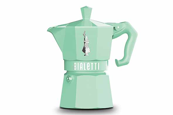 Moka Exclusive koffiemaker groen 3 kopjes 130 ml