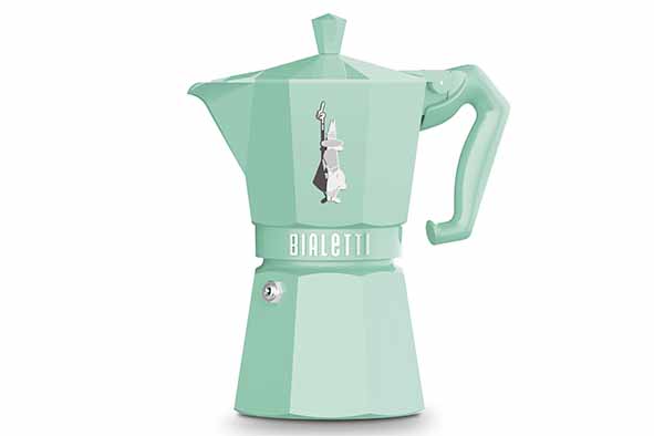 Moka Exclusive koffiemaker groen 6 kopjes 270 ml