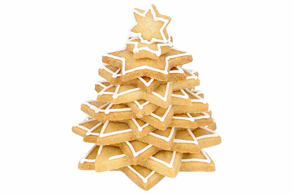 Lot de 6 emporte-pièces étoile Cookie Cutters, 2,5-9 cm, acier inoxydable, argent