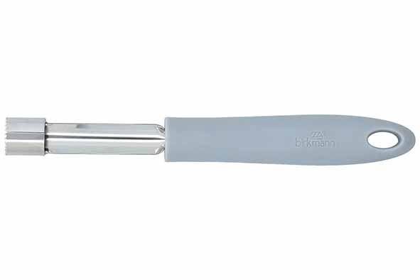 Apfelstecher Bakers Best, grau, Kunststoff und Edelstahl, Ø 1,8 cm, 6 x 26,2 x 3,2 cm