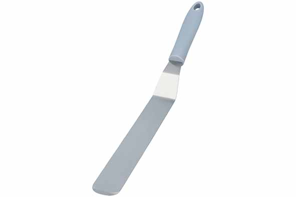 Bakers Best haakspatel, lem 22 cm, roestvrij staal