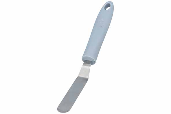 Bakers Best mini haakspatel, lemmet 8,5 x 2 cm, roestvrij staal