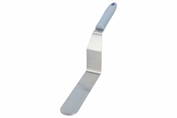 Bakers Best gehoekte spatel extra hoog lemmet, L 17,5 x B 4 cm