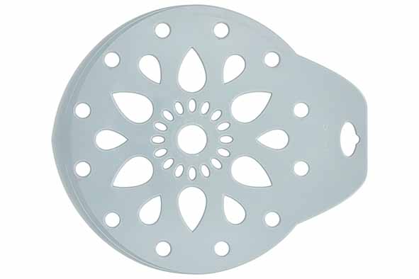 Bakers Best cakelifter en decoratiestencil Ø 28 cm