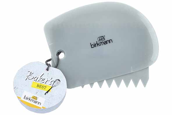Bakers Best set van 2 deegschrapers 11x7,5 cm en 12x8,4 cm