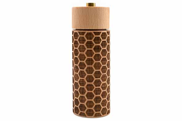 Honeycomb Pfeffermühle Ø 5,5 cm x H 16,5 cm