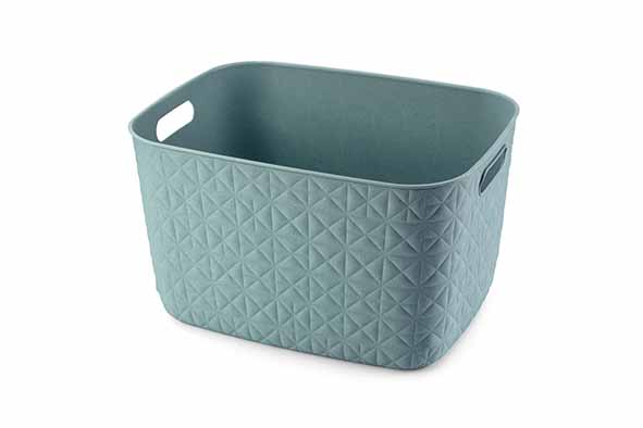 Softex opbergmand L 19 l tealblauw 38,5 x 29,2 x 22,1 cm