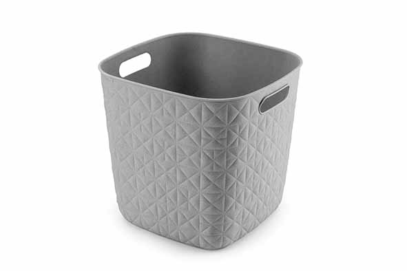 Softex opbergmand cube 15 l taupe 28.3 x 28 x 26.8 cm