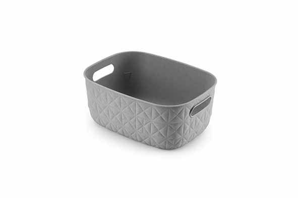 Softex opbergmand S 4 l, taupe, 26,4 x 19,4 x 11,1 cm