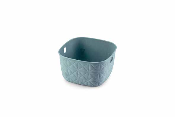Softex opbergmand XS 3 l, teal blue, 18,8 x 18,8 x 11 cm