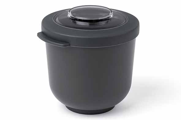 Foodbowl Tylla 500 ml antraciet Ø 10,4 x 8,6 cm