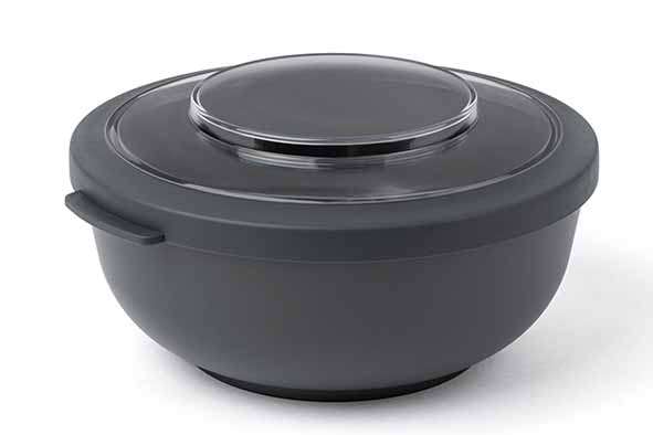 Tylla foodbowl 1 l charcoal Ø 17,3 x h 8,9 cm