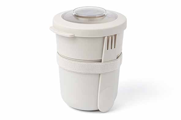 Bol alimentaire Tylla Duo 450 ml + 150 ml, oat, Ø 10,4 x 14,2 cm