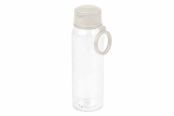 Amuse drinkfles, Tritan, beige, 500 ml, met handvat, Ø 6 cm