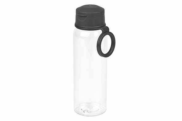 Amuse drinkfles, Tritan, antraciet, 500 ml, met handvat, Ø 6 cm