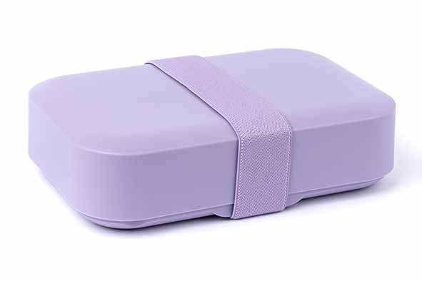 Amuse lunchbox medium, lavendel, 19 x 13,5 x 5,5 cm