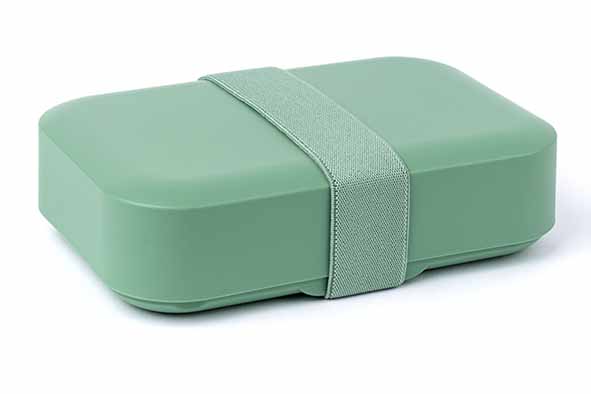 Amuse lunchbox medium salie 19 x 13,5 x 5,5 cm