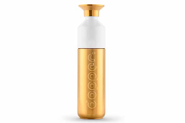 Dopper Steel drinkfles 490 ml goud