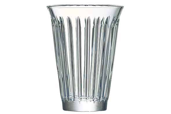 Zinc longdrinkglas 0,36 l set van 6 Ø 9,8 x H 13,2 cm