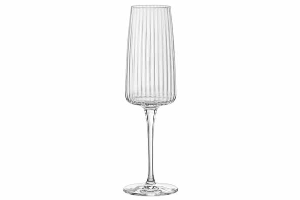 Exclusiva champagneglas 25,5 cl set van 4, Ø 4,7 cm x H22,5 cm
