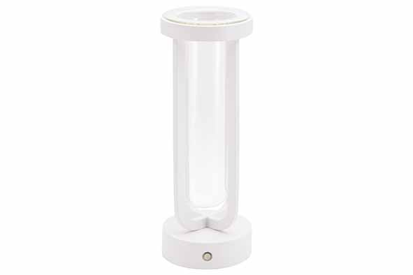 Florence Tischlampe-vase weiß dimmbar Ø 9,5 x 26 cm