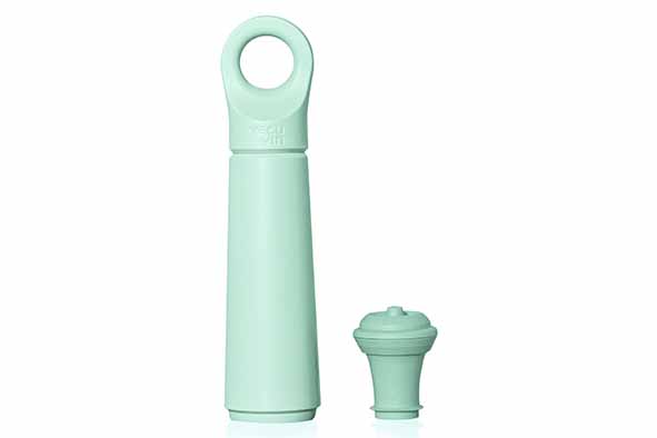 Wine Saver Loop flesstop met 1 vacuüm flesstop