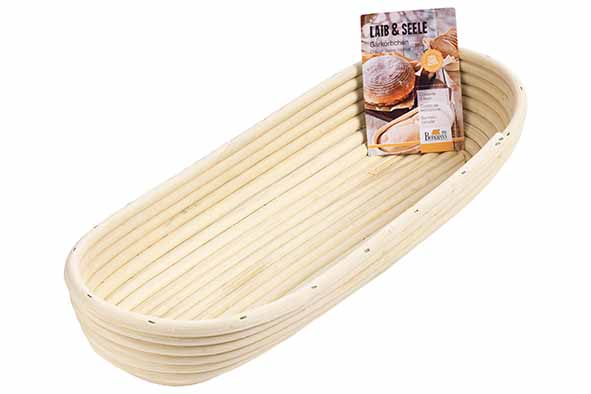 Laib & Seele rijsmand ovaal 43 x 15,5 x H6,5 cm