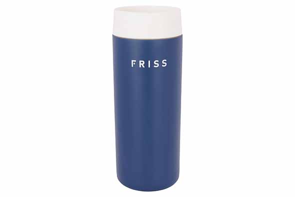Isoleren travel mug RVS 350 ml blauw