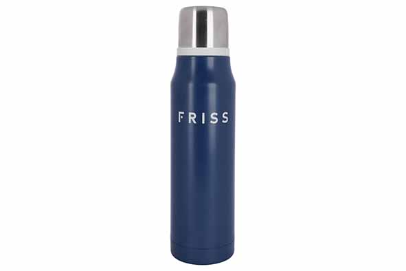 Isoleerfles roestvrij staal 0,5 l, blauw