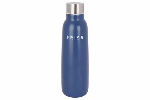 Drinkfles roestvrij staal 0,5 l, blauw