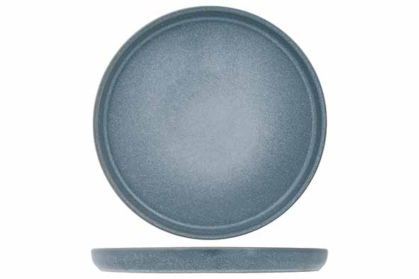 Sri Lanka Grey dessertbord grijs steengoed Ø 21 cm