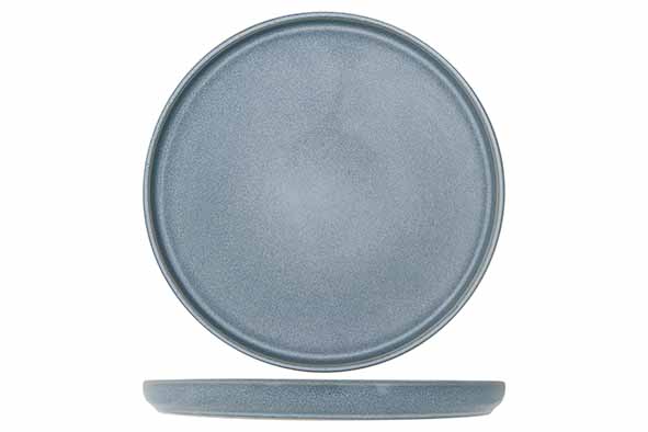 Sri Lanka Grey plat bord Ø 27 x h 2,1 cm grijs