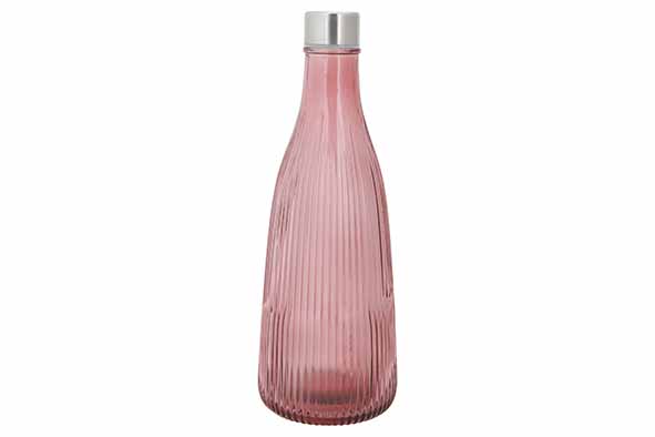 Atla fles 1 l, deep maroon, Ø 10.1 x 28 cm, met deksel