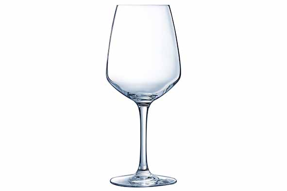 Vinetis set van 4 wijnglazen 30 cl Ø 7,8 x 18,8 cm