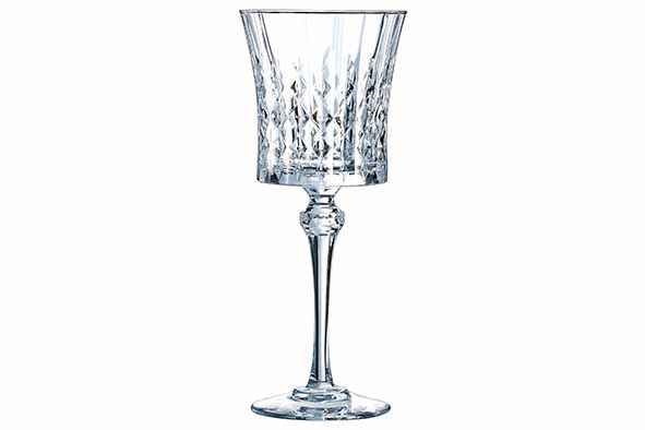 Lady Diamond wijnglas 27cl set van 4 D8,9 x H21,2 cm