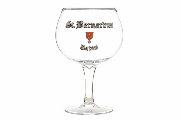 Sint-Bernardus glas 33 cl in geschenkdoos