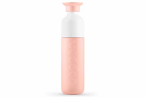 Isoleerfles 350 ml pebble peach
