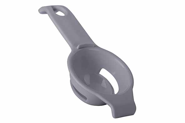 Eierscheider polypropyleen cool grey 9 x 19 x 3,5 cm