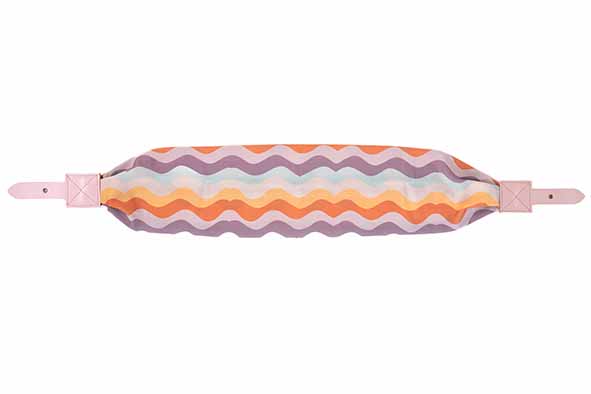 Verwisselbare riem Waves pink 15 x 1,8 x 18 cm
