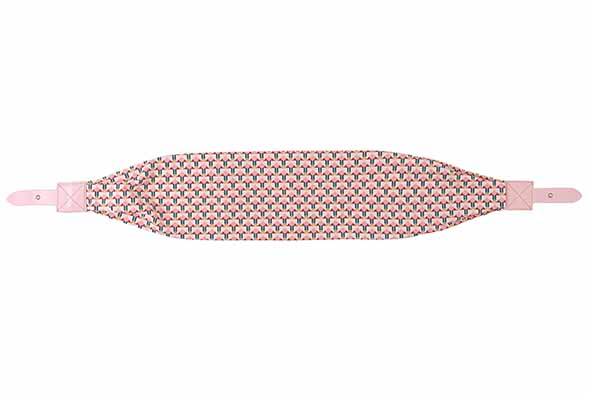 Geometric pink verwisselbare riem 91 x 14 x 1 cm