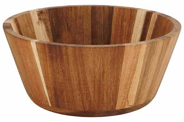 Salad bowl acacia Ø 19 cm x H 8 cm