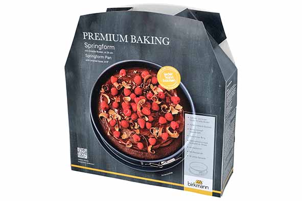 Premium Baking springvorm Ø 24 x H 9 cm antiaanbaklaag