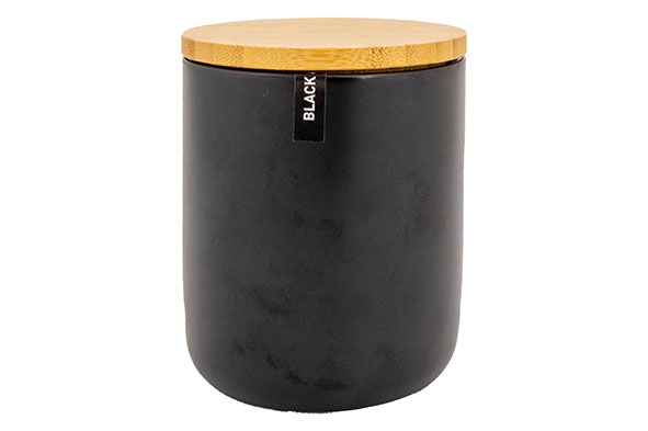 Black&Wood Vorratstopf Ø 10 x 12,3 cm 0,6 l