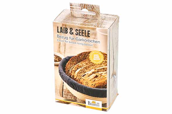 Laib & Seele hoes Ø 20 cm rond voor rijsmand