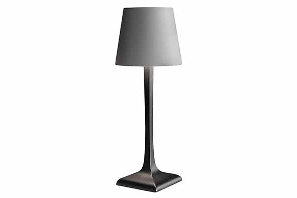 Tischlampe Milano 10 x 26 cm LED dimmbar mit Magnet-Ladekabel