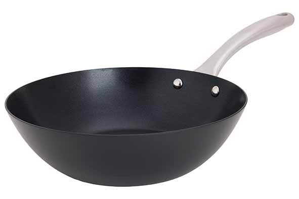 Fusion Pro wok Ø 22,5 cm koolstofstaal